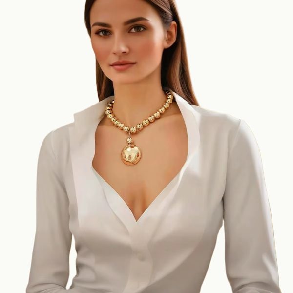 Golden Necklace Good Price for Wholesale
